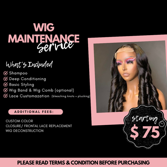 WIG MAINTENANCE SERVICE